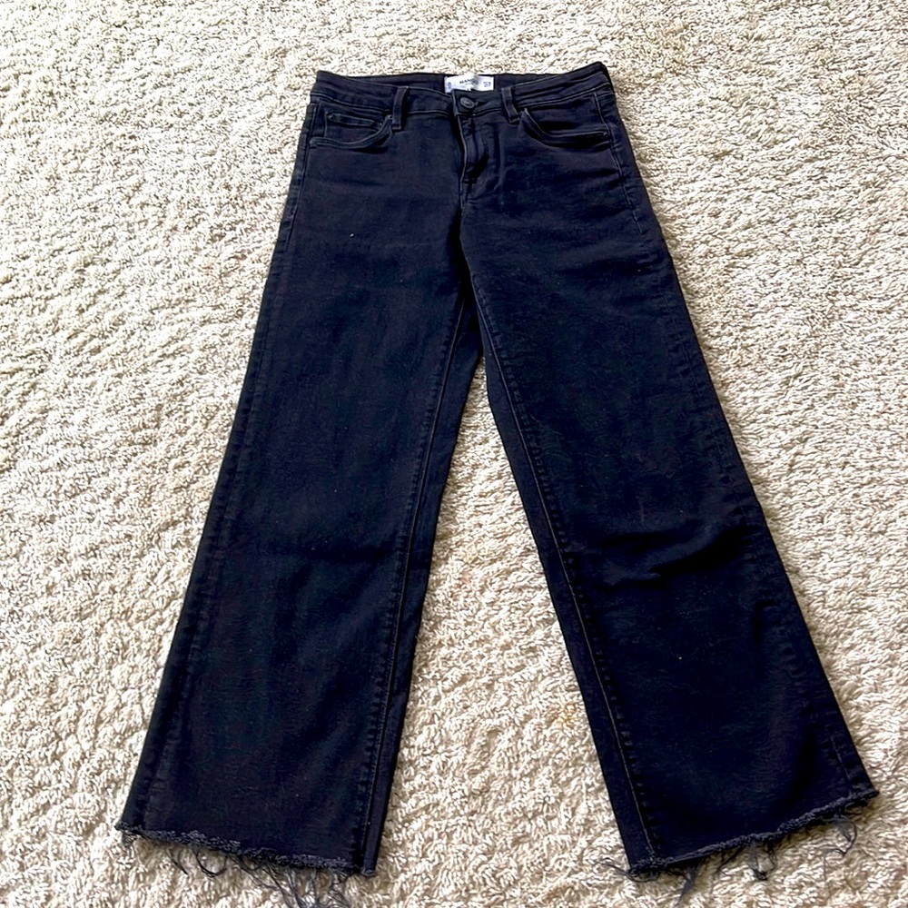 Mango Organic Cotton Special Edition - Medium-Waisted Flare Jeans